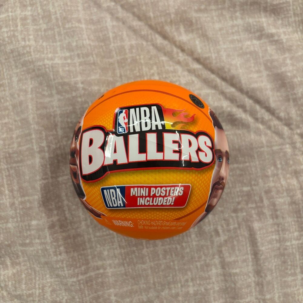 New Sealed Zuru 5 Surprise NBA Ballers Mystery Capsule Basketball Collectible